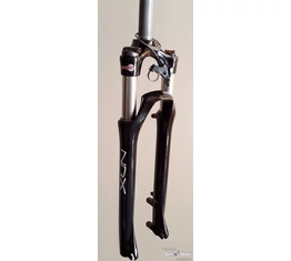 Suntour NRX D-DS-RL trekking teleszkóp 1-1/8" A-Head, 75mm, korm. vez. lock, tárcsafék, fekete