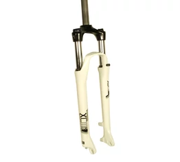 Suntour XCM DS HLO 29&quot; MTB teleszkóp, 1-1/8&quot; AH, 100mm, tárcsafékes, fehér