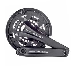 Shimano Alivio FC-T4060 trekking/cross hajtómű 48/36/26-es fogszám, integrált,175mm, 9-es csapágy nélkül, fekete