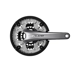 Shimano Alivio FC-T4060 trekking/cross hajtómű 48/36/26-es fogszám, integrált,170mm, 9-es, csapágy nélkül, ezüst