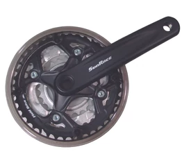 Sunrace M500 MTB hajtómű 42/34/24-es fogszám láncvédővel