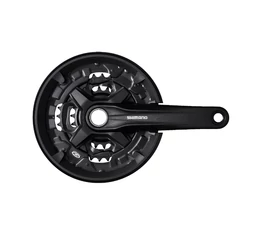 Shimano Altus FC-MT210 MTB hajtómű 44/32/22-es fogszám, integrált, 175mm-es, fekete, 9-es