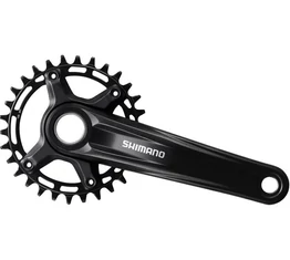 Shimano  FC-MT510 MTB hajtómű 32-es fogszám, Hollowtech,csapágy nélkül, 170mm hajtókar hossz, fekete, 12-es