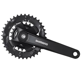 Shimano Altus FC-MT101 MTB hajtómű 36/22-os fogszám 175mm-es négyszögtengelyes 9 fokozatú