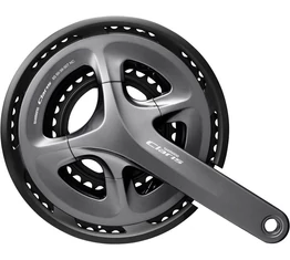 Shimano Claris FC-R2030 országúti hajtómű 50/39/30-as fogszám, integrált, 170mm-es, láncédővel, fekete