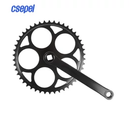 Csepel négyzetkúpos hagyományos kerékpár hajtómű acélból 44 fogú lánckerékkel