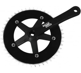 Sturmey Archer FCT22 pályahajtómű 42-es fogszám, 170mm-es, fekete karral