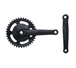 Négyzetkúpos acél hajtómű 38-as fogszám 170mm kar acél lánckerék fekete