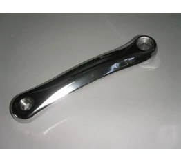 Sunrace négyzetkúpos hajtókar bal, alu, MI7000, polír