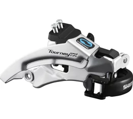 Váltó első Shimano TX800 Topswing 42-48 fogú lánckerékhez, 7-8 fokozatú rendszerekhez
