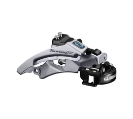 Shimano Tourney TX-800 univerzális első váltó alsóbilincses alul-felülhúzós 42-48 foghoz 6-7-8 fokozatú rendszerekhez