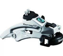 Shimano Tourney FD-TX800 pozícionált első váltó 28,6/31,8/34,9mm-es csövekhez 42-48foghoz