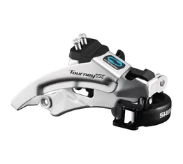 Váltó első Shimano Tourney TX-800 28,6/31,8/34,9mm AH-FH 42-48foghoz Topswing, 7/8 seb. rendszerekhez