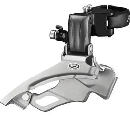 Shimano Altus FD-M371 első váltó alul-felülhúzós, 31,8/34,9mm bilincs,  9 fokozatú, 44/48 foghoz