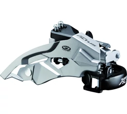 Shimano Altus FD-M370 első váltó Top-Swing, alul-felülhúzós, 31,8/34,9mm bilincs, 9 fokozatú, 44/48 foghoz