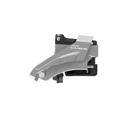 Shimano CUES FD-U4000-L első váltó alul-felülhúzós, 31,8/34,9mm bilincs,  9/10 fokozatú, 36/40 foghoz