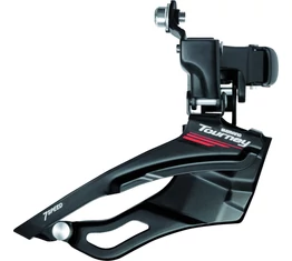 Shimano Tourney FD-A070 országúti első váltó 3x7 fokozat 28,6/31,8/34,9mm 50 foghoz fekete