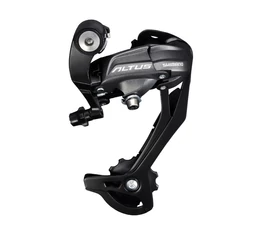 Shimano Altus RD-M370 hátsó váltó, SGS hosszú kocsis, 9 fokozatú, csavaros, fekete