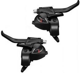 Váltó/fékkar Shimano Tourney STEF41 jobb 7-es, bal 3-as párban