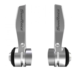 Váltókar Sunrace SLR30 alsócsőre, bal frikciós/jobb 6 sebességes, konzolos felfogatású