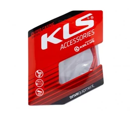 Váltóalkatrész bowdenház készlet Kellys 2500mm, 10 db bowdenvég, piros