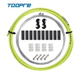 Toopre váltóbowden készlet lime 2 méter (bowdenház+bowdenek+kupakok+bowdenvégek+vázvédők+összekötők)