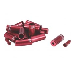 BBB BCB-99 CableCap bowdenház kupak szett 6db 5mm-es, 10 db 4mm-es, 4db alu vég, piros