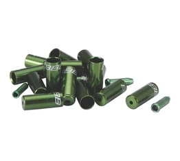 BBB BCB-99 CableCap bowdenház kupak szett 6db 5mm-es, 10 db 4mm-es, 4db alu vég, zöld