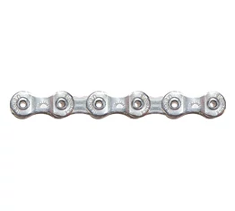 Sunrace CNM89 8 sebességes lánc, ezüst, üreges csapos