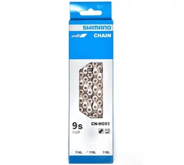 Shimano CN-HG93 XT/Ultegra 9 sebességes lánc, 116 szemes dobozos