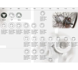 Lánckerék kontra 22fogú Sturmey HSL834 1/8" (3MM)