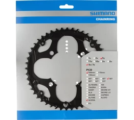 Shimano Acera 48 fogú lánckerék 8-as rendszerekhez 4 karos 104mm lyukkörátmérő láncvédő furatos