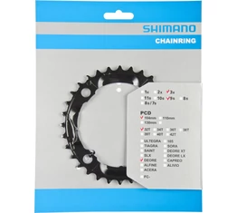 Shimano Deore FC-M590 32fogú lánckerék 4 karos 104mm lyukkör, 10-es, fekete, komp. még: M552, M391