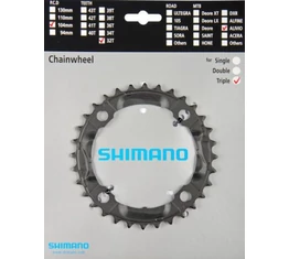 Shimano FC-M430 32fogú lánckerék 4 karos 104mm lyukkör, fekete