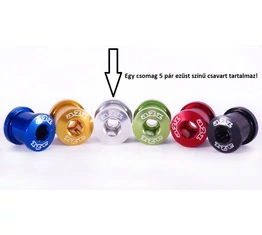 A2Z alu lánckerékcsavar ezüst színben 1 csomag/5 pár