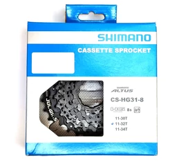 Shimano HG31 8 sebességes fogaskoszorú 11-32-es fogszám, fekete, dobozos
