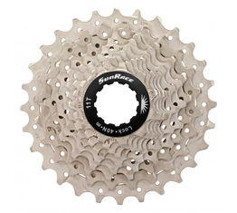 Sunrace CSRS3 11 fokozatú fogaskoszorú 11-32-es fog kiosztás ezüst/fekete