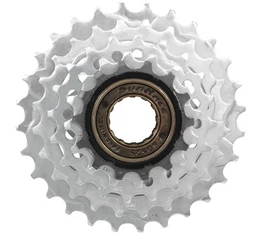 Sunrace MFR2A5DP 5 sebességes racsni 14-24-es fogszám, króm/fekete