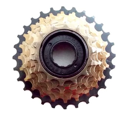 Leader 7 fokozatú racsni 14-28 fogas, barna/fekete