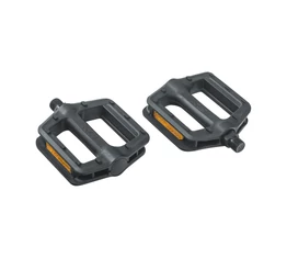 Kellys Flat 10 MTB platform pedál műanyag, golyóscsapágy, fekete