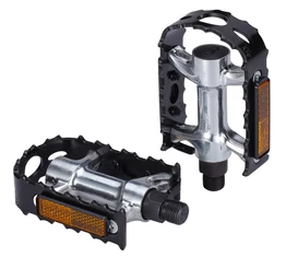 BBB BigFeet MTB pedál BPD-16, CrMo tengely, fekete/ezüst