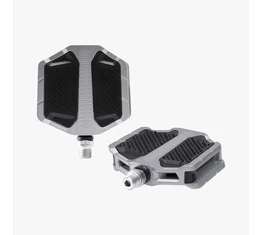 Shimano PD-EF205 silver cipőkímélő platform pedál alu testtel Cr-Mo tengellyel műanyag betétekkel