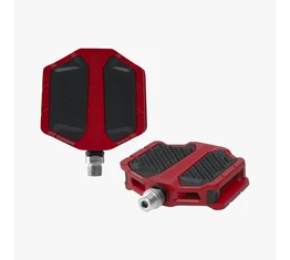 Shimano PD-EF205 red cipőkímélő platform pedál alu testtel Cr-Mo tengellyel műanyag betétekkel