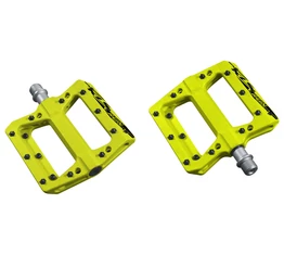 Kellys Rein MTB Platform Pedál műanyag kompozit, ipari csapágy, cserélhető szegecsek, sárga