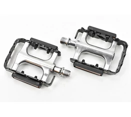 Ridepositive Fine iparicsapágyas MTB pedál, ezüst/fekete