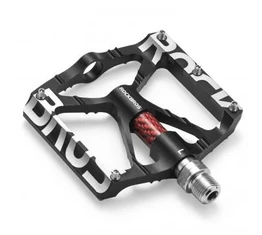 RockBros CNC/Carbon V2 platform pedál cserélhető tüskés ipari csapágyas fekete