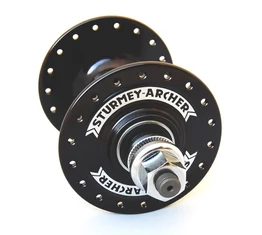 Agy Első Sturmey-Archer HBT30 36l országúti pályaagy fekete