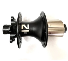 Novatec 0462SB-SL hátsó agy tárcsafékes iparicsapágy 12/142mm-es tengely 32lyukas 8-11fokozatú fekete