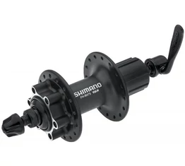 Shimano Deore FH-M475 hátsó agy 6 csavaros tárcsafékes, 32lyuk, 8/9/10 fok, fekete
