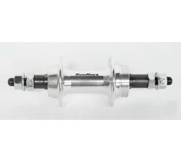 Sunrace menetes hátsó agy, anyás, 36lyukas, ezüst